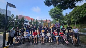 A Walk in the Park – Lending a Hand with Singapore Cheshire Home